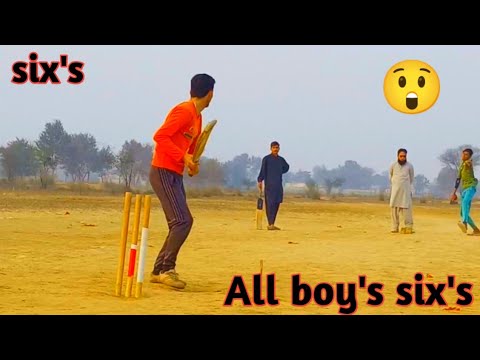 unbelievable sixes in tape Ball cricket / Best sixes in tape Ball ...