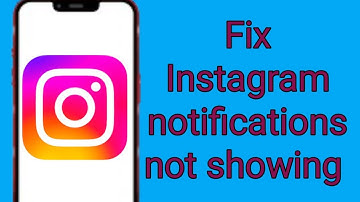 How to fix instagram notifications not showing | 2024 update
