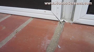 How to Measure & Install Rectangular Solar Screens for Opening Windows using Metal Turn Clips