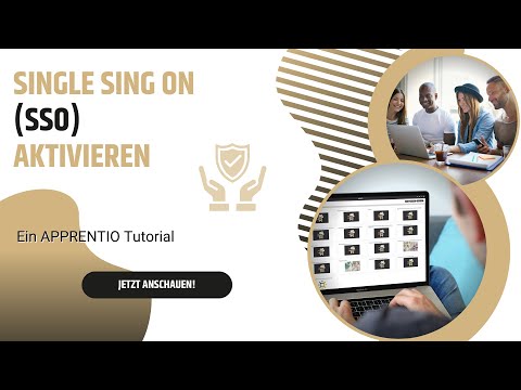 APPRENTIO® // Single Sign-on (SSO) aktivieren