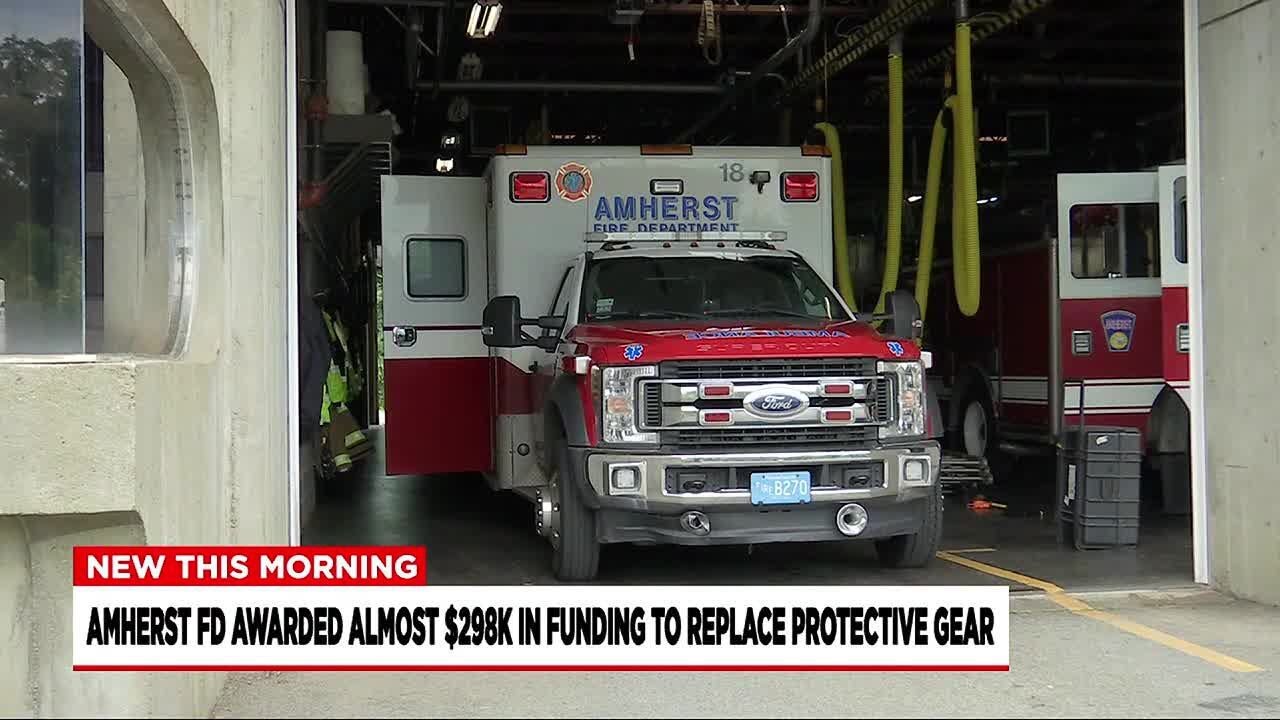 Amherst Fire Department awarded nearly $298K to replace protective gear