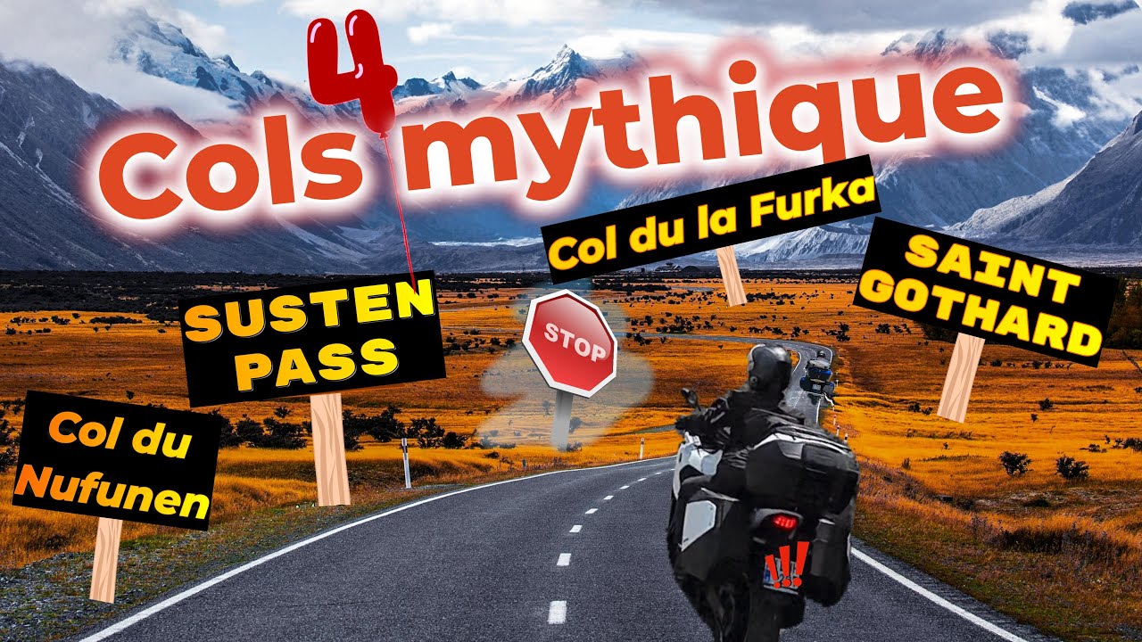 J3 du road trip moto – Le frisson des cols mythiques en suisse