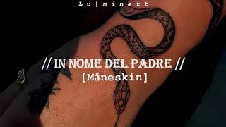 Måneskin - IN NOME DEL PADRE | [Sub. Español (testo/ lyrics)]