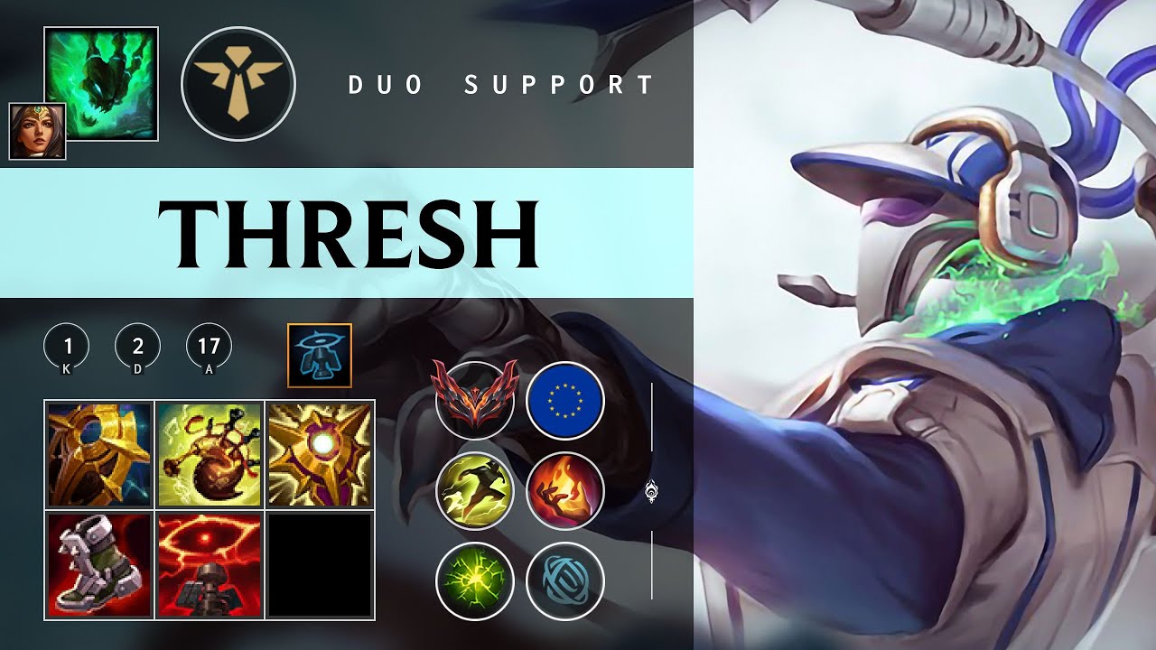 Thresh Support vs Quinn - EUW Grandmaster Patch 26.01