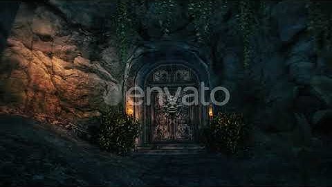 Scary Door | Motion Graphics - Envato elements