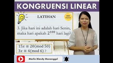 Teori Bilangan: Kongruensi Linear|Teorema Kecil Fermat|Teorema Euler