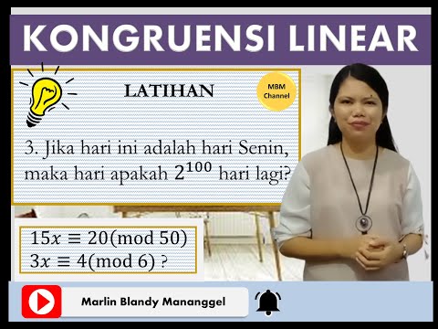 Teori Bilangan: Kongruensi Linear|Teorema Kecil Fermat|Teorema Euler