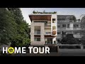 Three Generations live in THIS Modern Courtyard Home in Gurgaon (House Tour)
