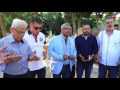 أسامة سعد يؤدي صلاة العيد ويزور أضرحة الشهداء أسامة سعد يؤدي صلاة العيد ويزور أضرحة الشهداء