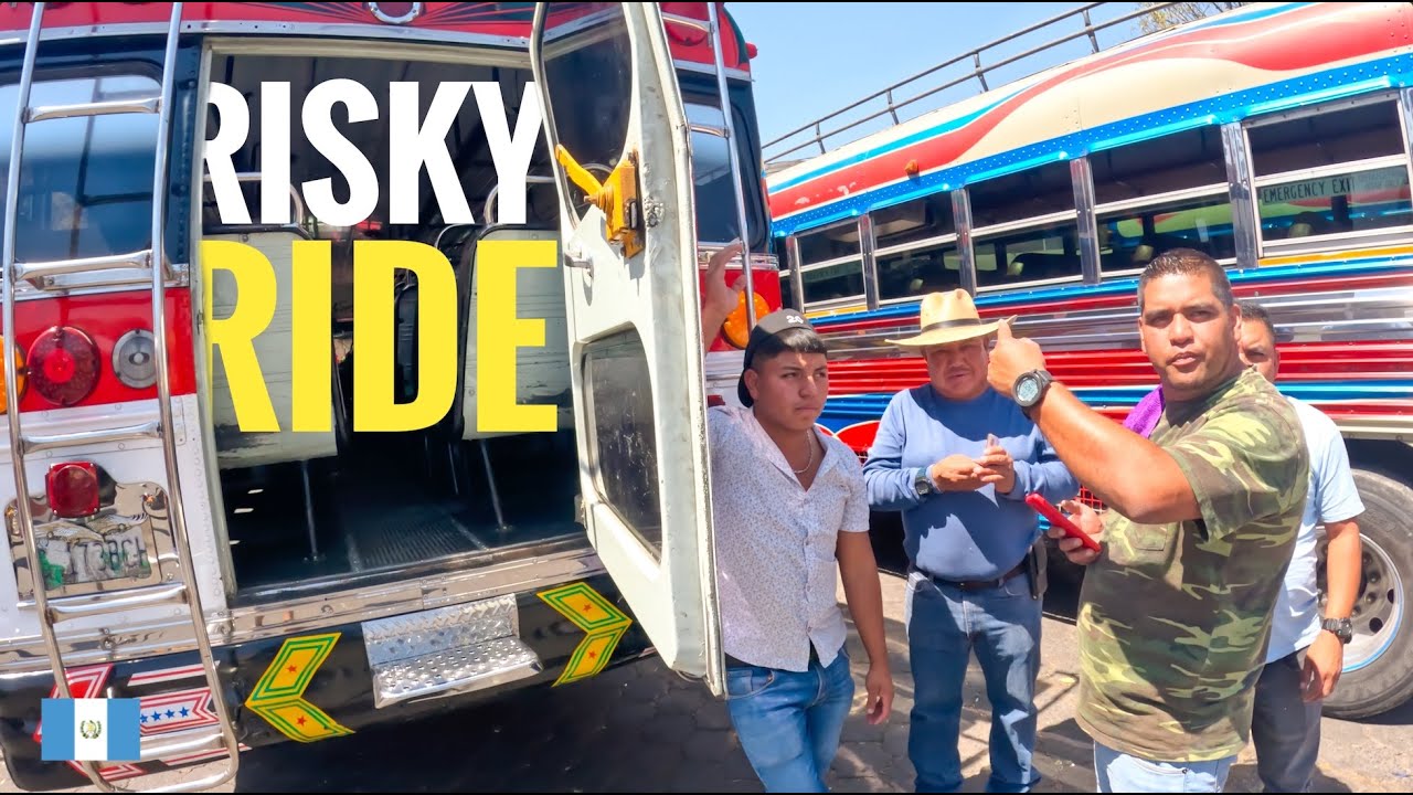 These Buses in Guatemala are CRAZY 🇬🇹
