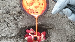 EXPERIMENT: LAVA vs on  Spooky Treats Body Parts Candy.