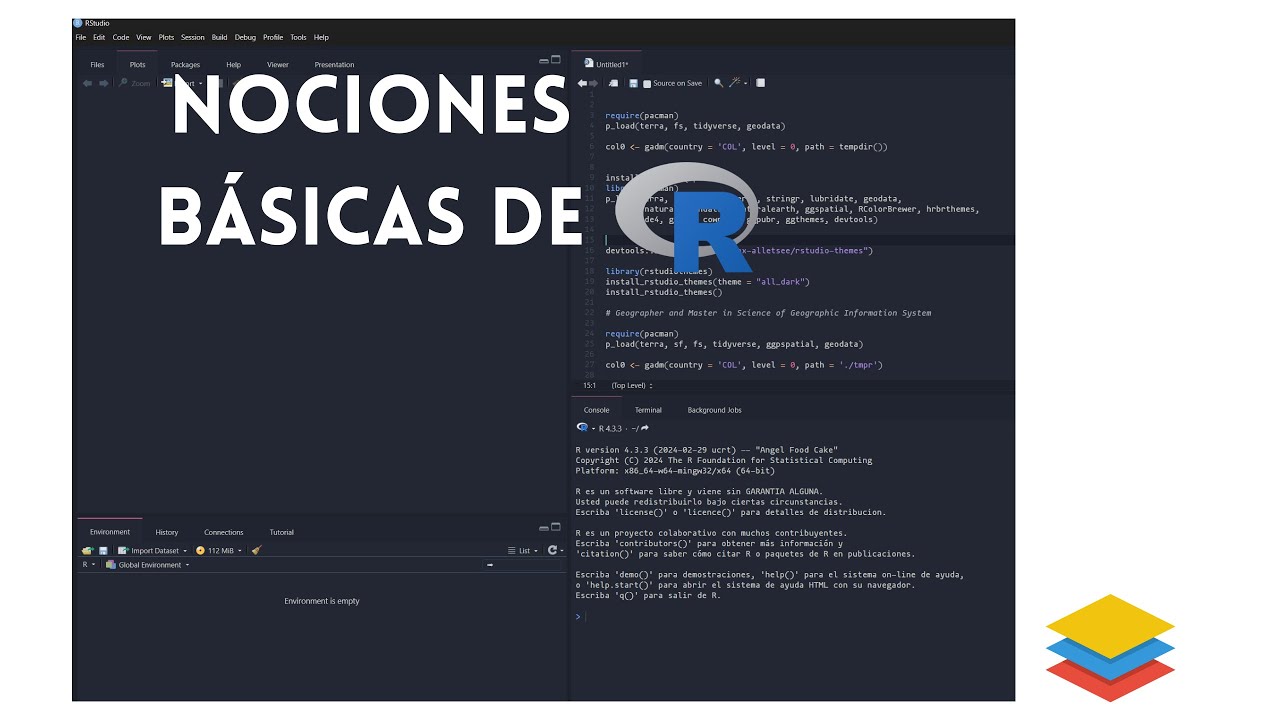 Nociones básicas de R - Instalación y primeros pasos