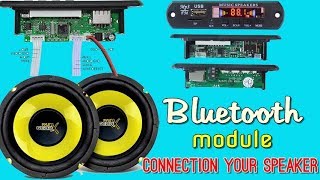 Usb Bluetooth Mp3 Module Player Connection Amplifire |