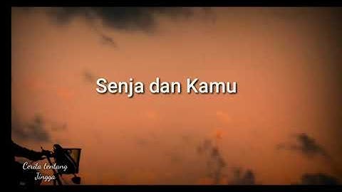 Cerita Tentang Senja | Puisi Jingga
