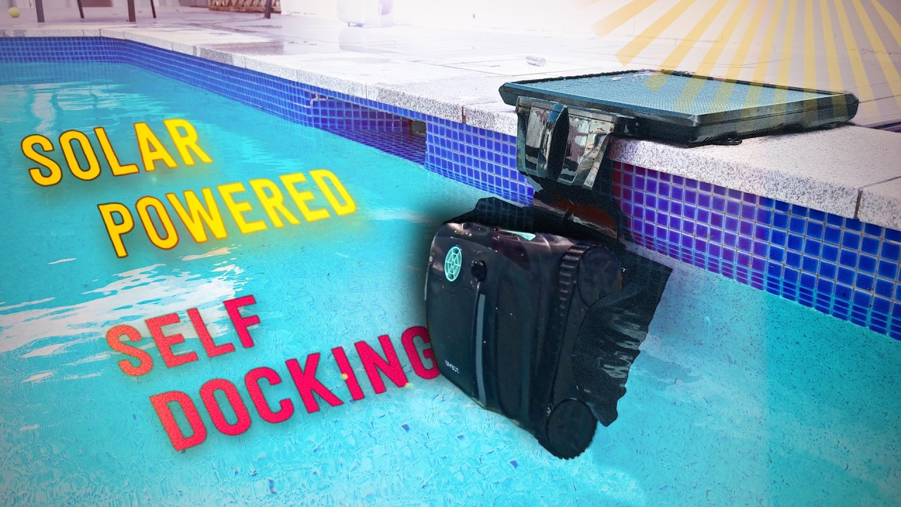 Finally, A Pool Robot That Charges Itself! ☀️ WYBOT S2SolarVision