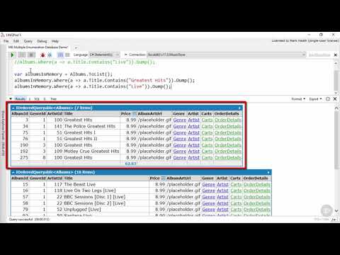 07 06 Multiple Enumeration and Databases