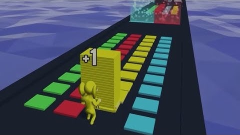 Stack Colors 3D in New Max Levels Gameplay iOS, Android Update Mobile Game Walkthrough Trailer