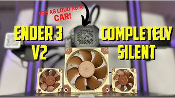 How To Make An Ender 3 V2 WHISPER QUIET - Step By Step Guide