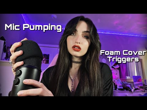 ASMR | Fast & Aggressive Mic Pumping, Swirling, Lightning & Thunder Triggers w/ Mouth Sounds