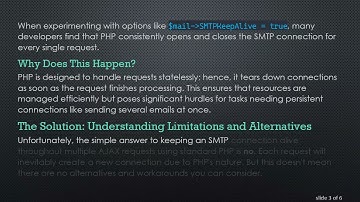 How to Send Multiple Emails with PHPMailer Over a Single SMTP Connection Using AJAX