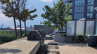 Toronto Downtown Skyscraper Lakeview Rooftop Patio Terrace Tour 🍁