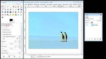 GIMP Tutorial - Scritta trasparente su un