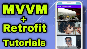 Android MVVM Retrofit Live Data JAVA Tutorial | News App in Android Studio