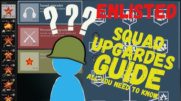 ENLISTED Squad Upgrades All you need to know