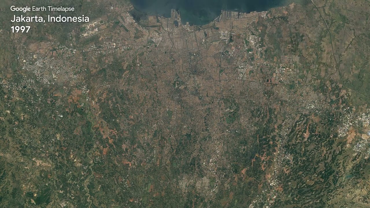 Jakarta, Indonesia - Earth Timelapse