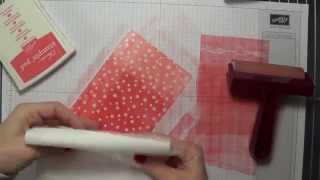 Sale-a-Bration 2015 Irresistibly Yours Ombre Brayer Technique