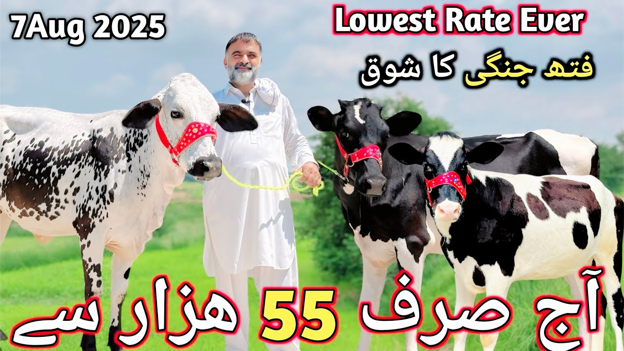 Heifers for sale in Chakwal | LOWEST RATE | Top breed female calf | 