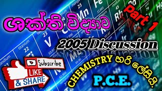 Sinhala. ශකත වදයව 2005 Discussion. Chemistry Hari Lesiy. C. Ekanayake