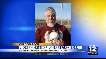 Oregon Tech professor receives eclipse research offer