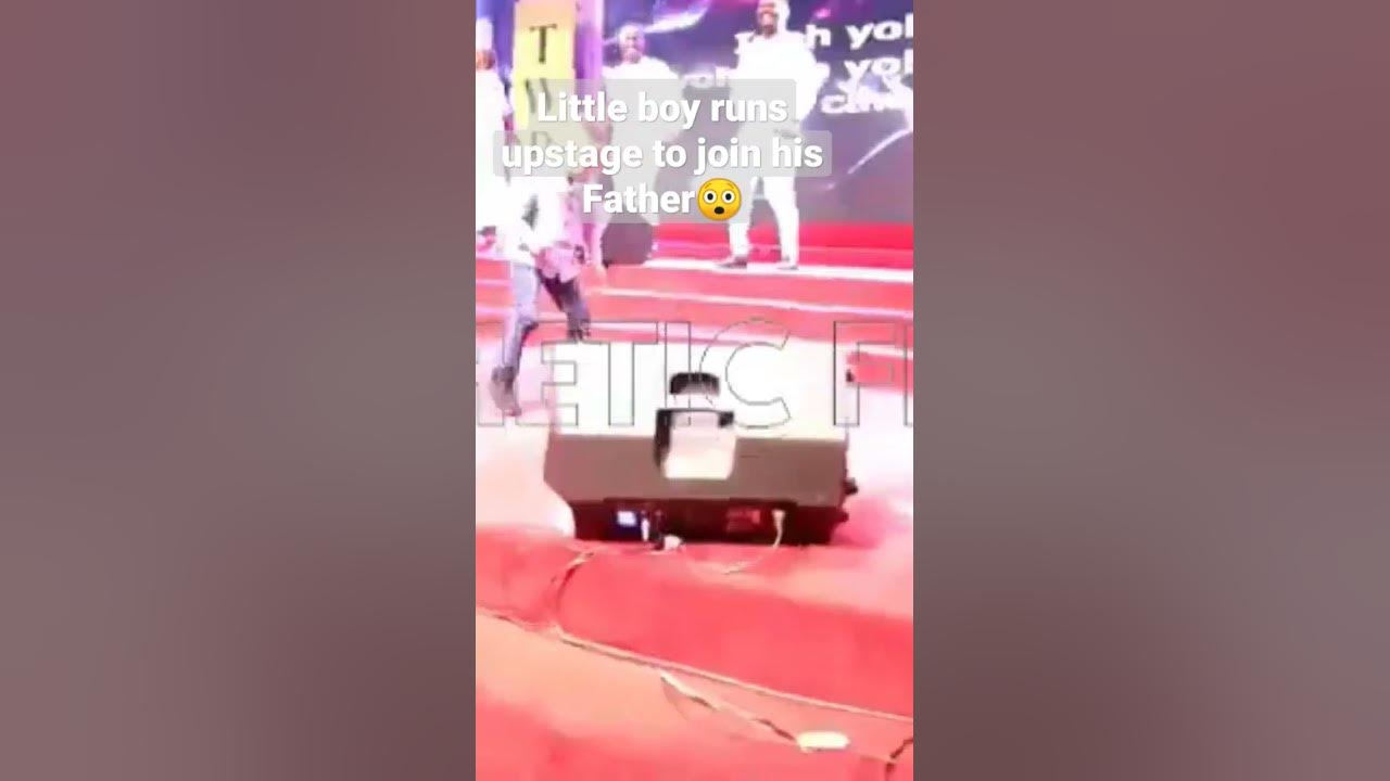 Watch How Joe Praize Son Ran Upstage to Join His Father During Ministration...😲😲😱 #joepraize #praise