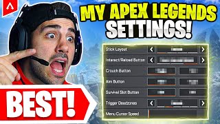 THE BEST APEX LEGENDS SETTINGS & SENSITIVITY