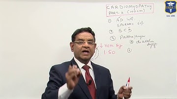 Dr Bhatia discussing on CARDIOMYOPATHY Part 2 in #LastMinuteRevisonPointDiscussionSeries
