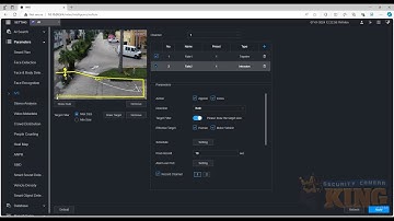 How to set up IVS Tripwire and Intrusion Detection on a DVR / NVR