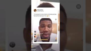 Giannis flamed Mo Bamba on live