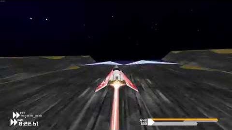 BallisticNG: Custom Track WIP - Infinity Spear AI Issues