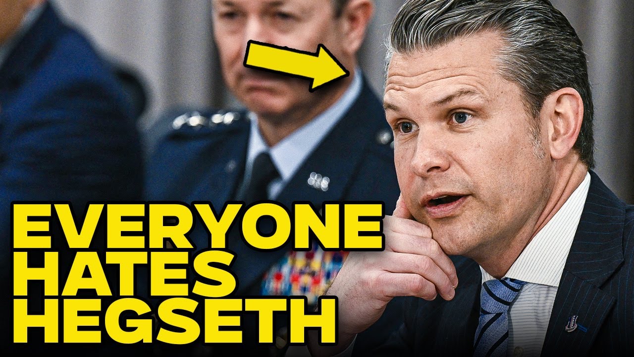 Pete Hegseth Is Planning His Pentagon Exit Because Everybody HATES Him