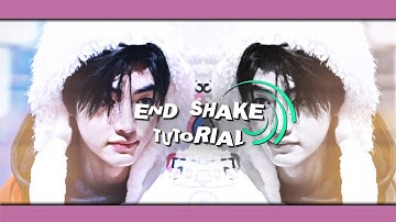 TIKTOK TREND ALIGHTMOTION END SHAKE TUTORIAL