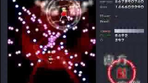 Touhou 06 - EoSD Extra MarisaA Scorerun (Part 1)