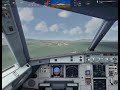 me landing an A320 in Aerofly 2020 (ignore the discord notifications)