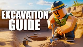 How to Excavate in Prospecting Roblox