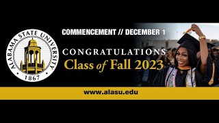 2023 Alabama State University Fall Commencement