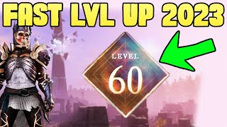 NEW WORLD FAST LEVELING 1-60 2023 (How To Level Up Fast / Fast LVL UP Farm)
