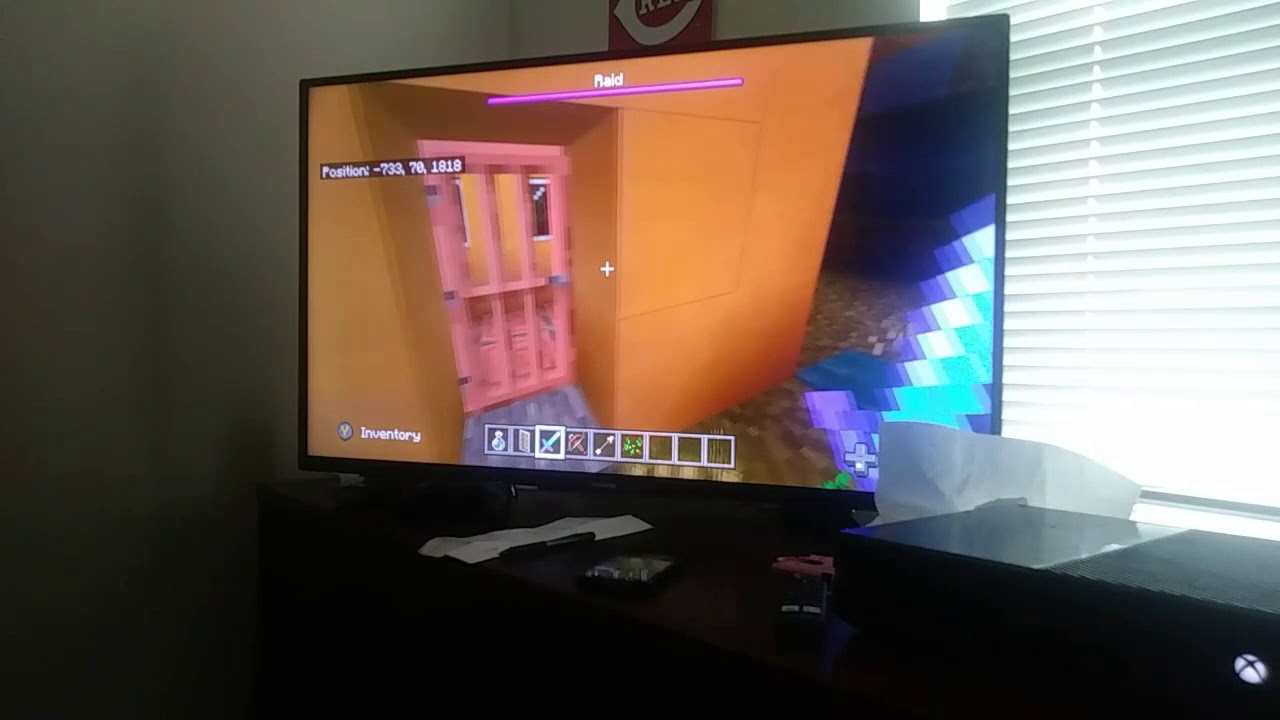 DEFENDING A VILLAGE FROM A RAID IN MINECRAFT!!! - YouTube
