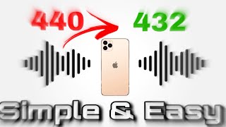 How To Convert Music To 432hz on IPhone// Android// Pc screenshot 2