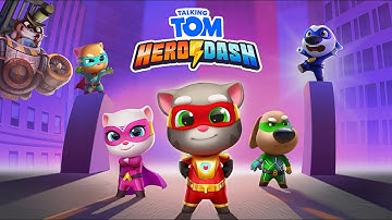 Talking Tom Hero Dash Speedrun - Live Android Gameplay