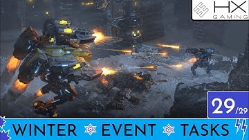 War Robots - How to solve FINAL ❄ Winter Event ❄ Task #29 "Stolen Christmas (29/29)"?